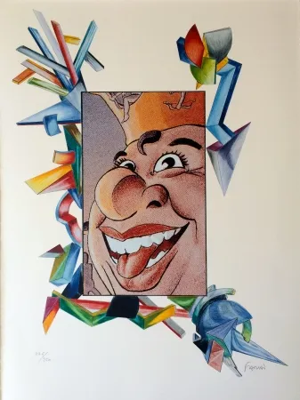 石版画 Fahri - Carnaval de Nice