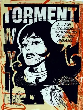 丝网印刷 Faile - Torment in Orange