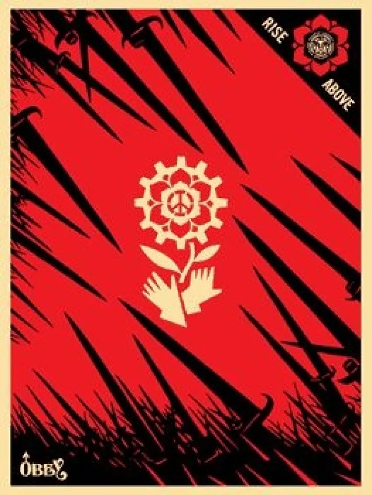 丝网印刷 Fairey - Bayonettes