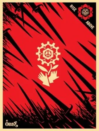 丝网印刷 Fairey - Bayonettes