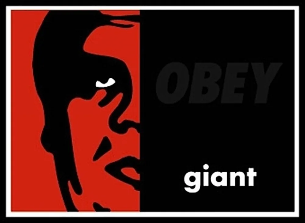 丝网印刷 Fairey - Black on Black