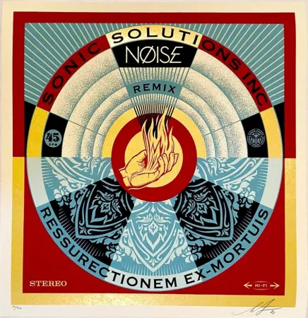 丝网印刷 Fairey - NØISE/SSI Resurrectionem Ex-Mortuis Remix