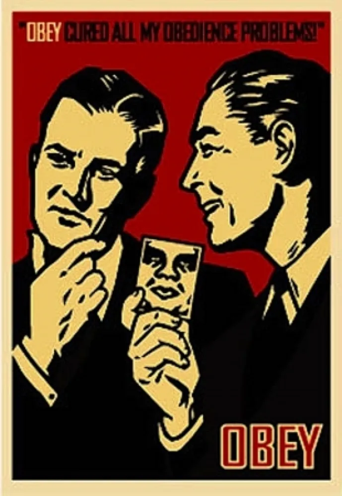 丝网印刷 Fairey - Obey '99, from Retro Series