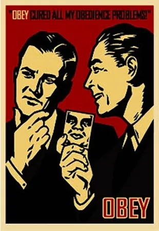 丝网印刷 Fairey - Obey '99, from Retro Series