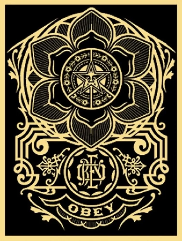 丝网印刷 Fairey - Peace Ornament 