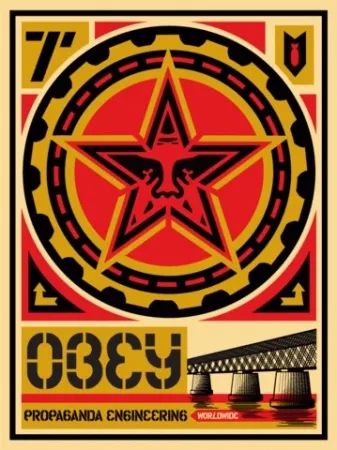 丝网印刷 Fairey - Propaganda Engineering, Large Format