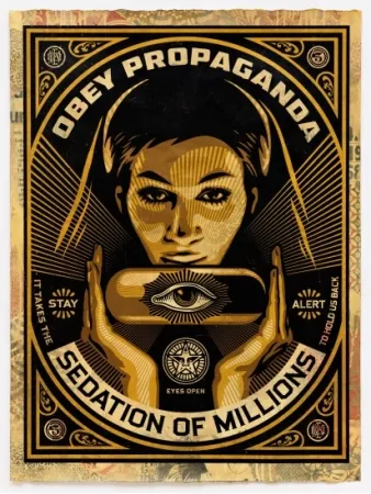 丝网印刷 Fairey - Sedation Pill HPM