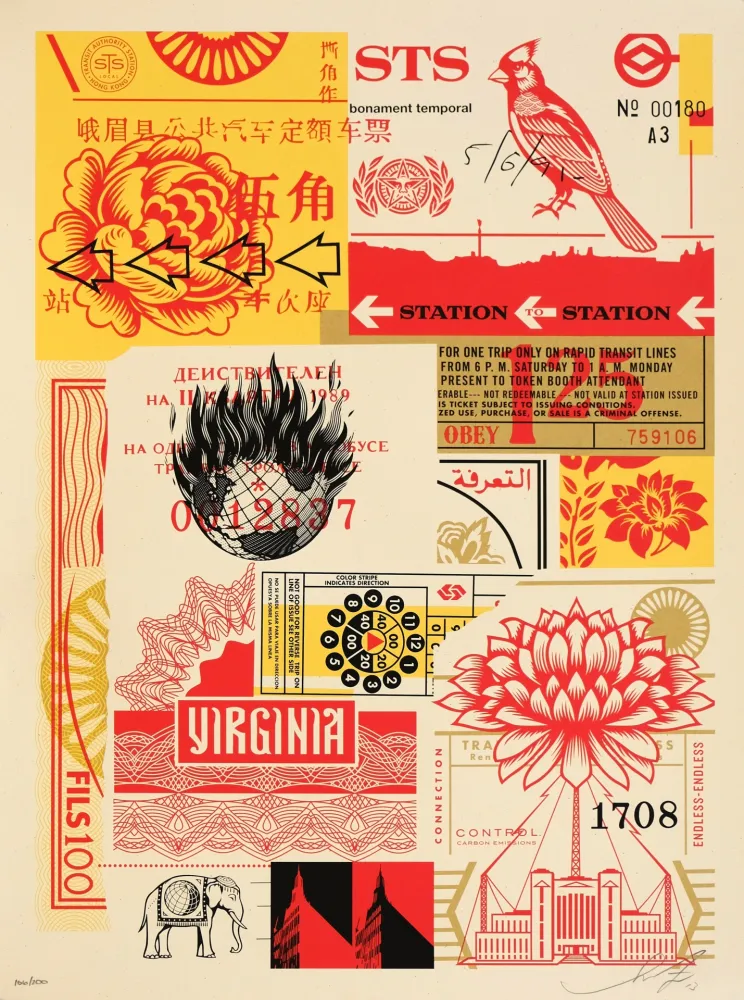 丝网印刷 Fairey - Station to Station