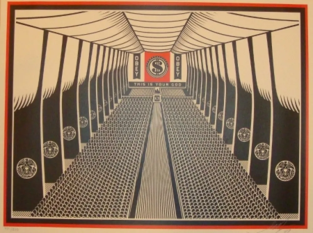 丝网印刷 Fairey - This is Your Church