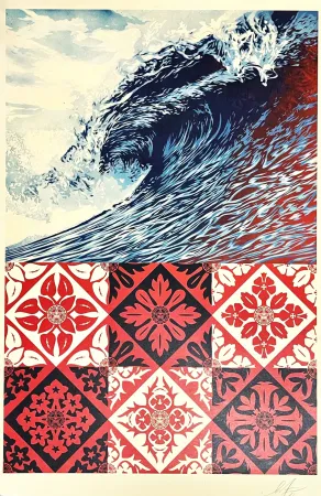 胶版印刷 Fairey - Wave of Distress