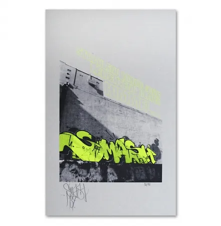 丝网印刷 Falkner - My Space yellow