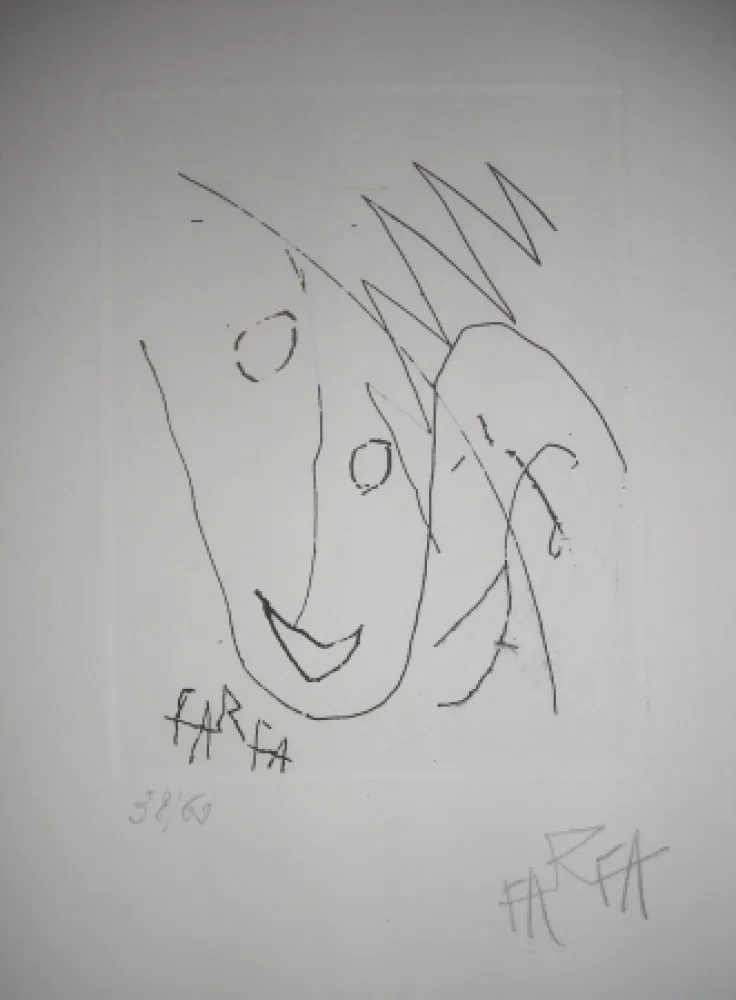 蚀刻版画 Farfa - The international avant garde 2