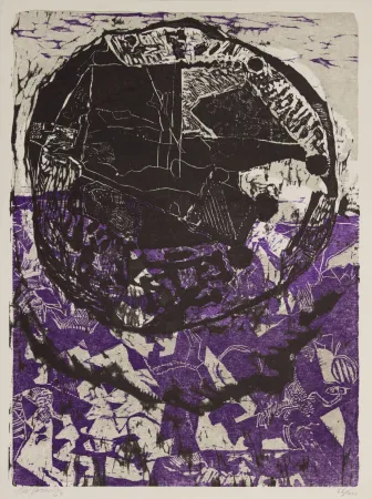 蚀刻版画 Fassbender - Untitled