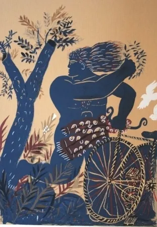 石版画 Fassianos - Sans titre