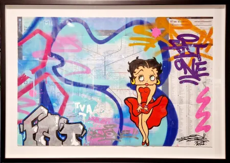 无技术 Fat - Betty Boop (Transport Map of Paris)