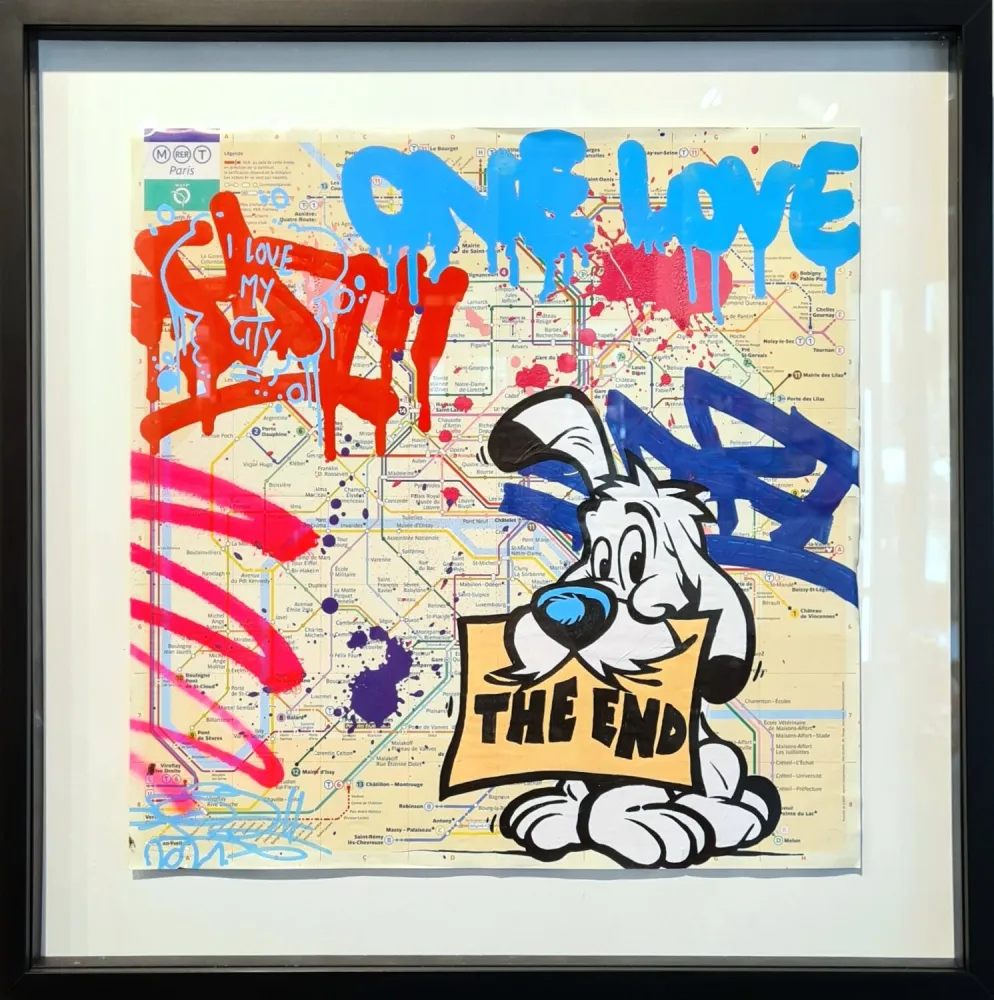 无技术 Fat - Idéfix (Metro Map of Paris)