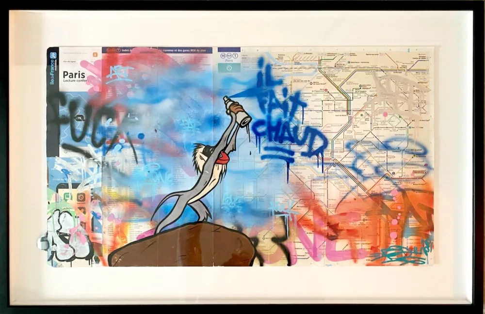 无技术 Fat - Il fait chaud (Metro Map of Paris)