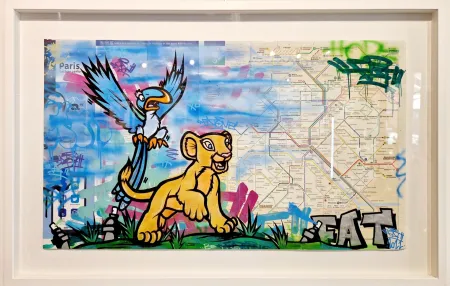 无技术 Fat - Lion King (Metro Map of Paris)