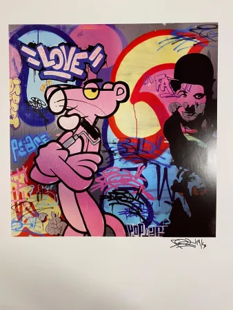 海报 Fat - Panther VS Chaplin