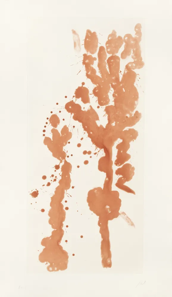 版画 Fattal - Arbres