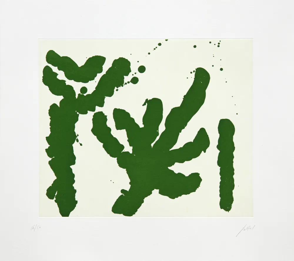 版画 Fattal - Palmier