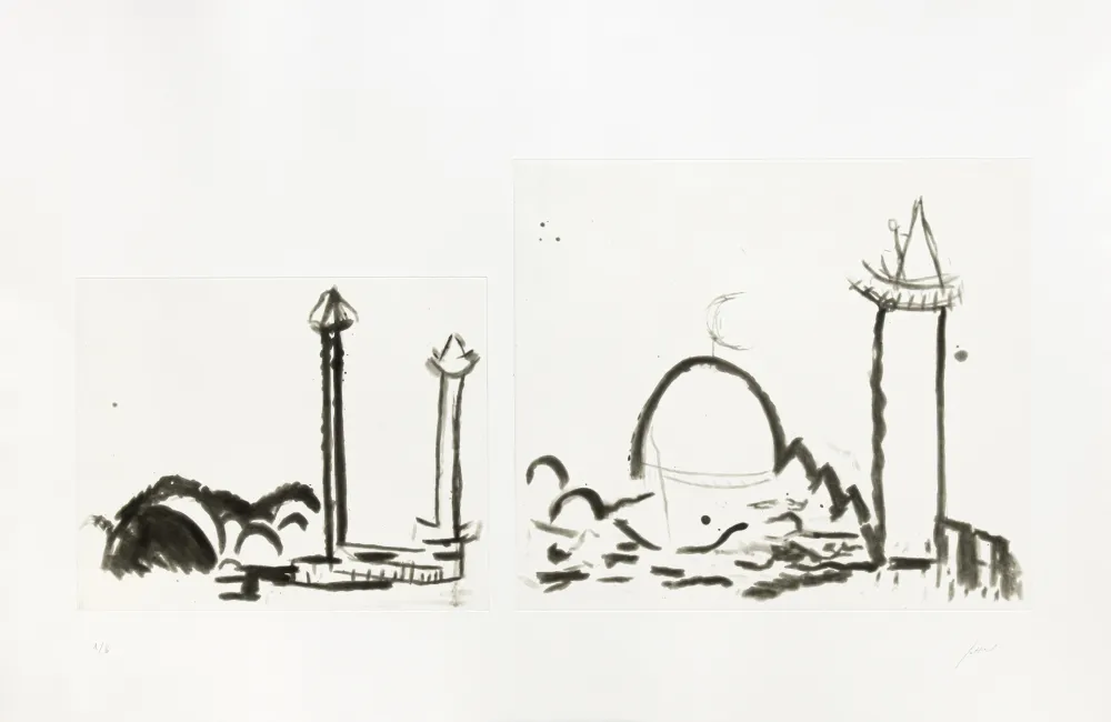 版画 Fattal - Süleymaniye (La)