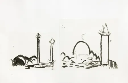 版画 Fattal - Süleymaniye (La)