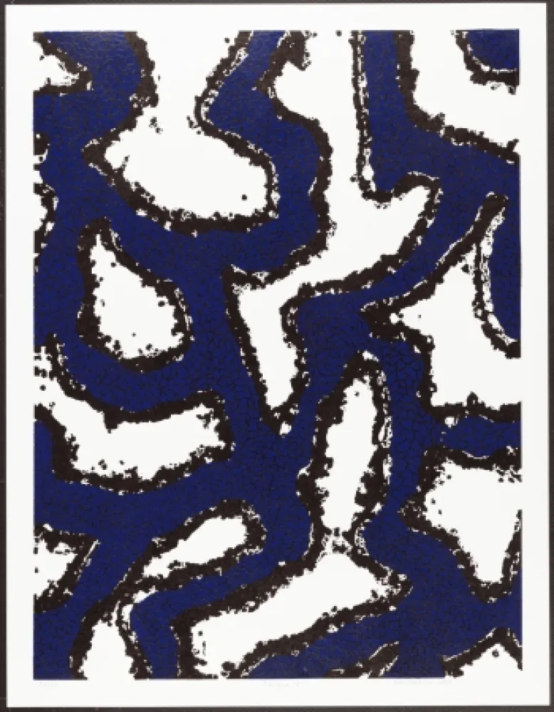 油毡版画 Fauconnier - Signe 1