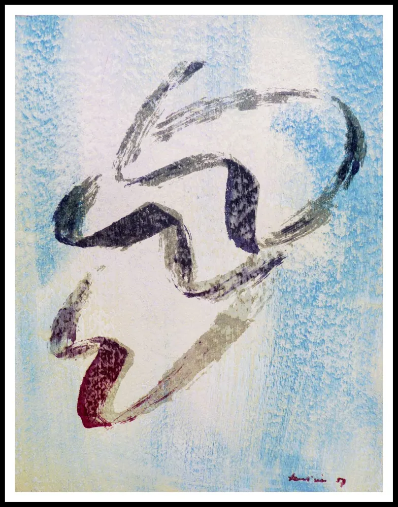 石版画 Fautrier - ANNABELLE NUE