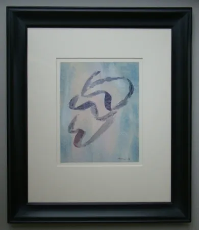 石版画 Fautrier - Annabelle Nue