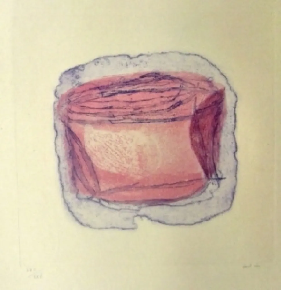 蚀刻飞尘法 Fautrier - La boîte