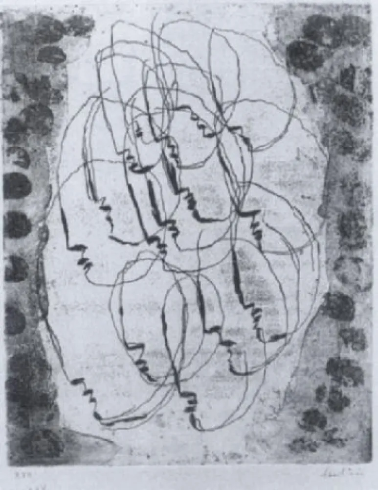 蚀刻飞尘法 Fautrier - Les massacrés