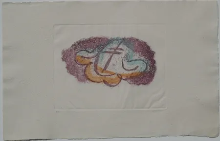 蚀刻飞尘法 Fautrier - L'otage aux mains II