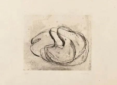 蚀刻飞尘法 Fautrier - Nu noir