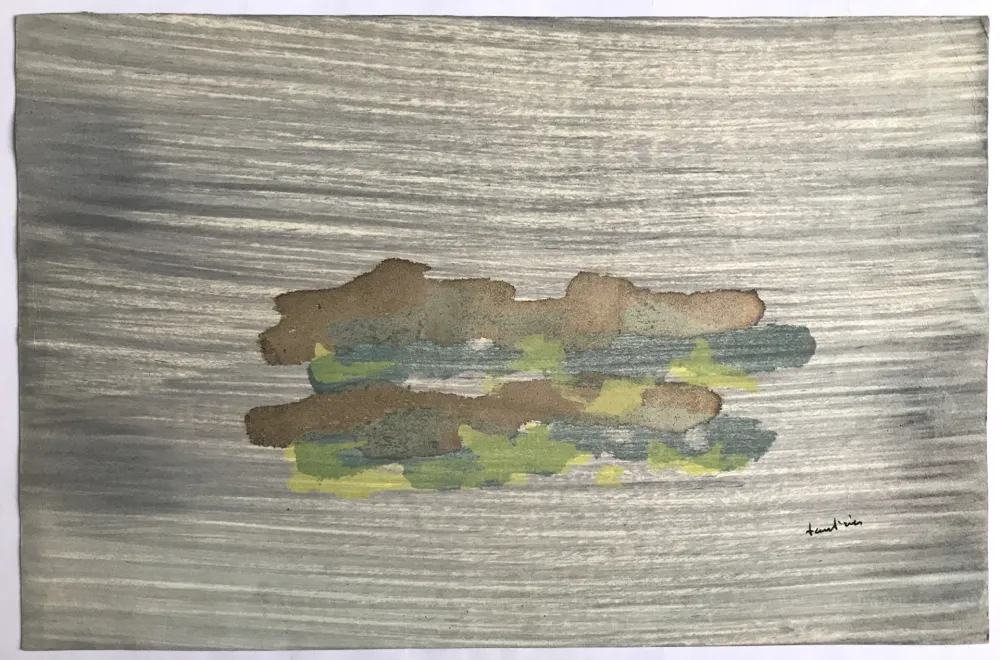 石版画 Fautrier - Nuages