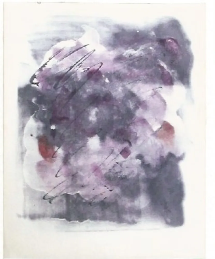 丝网印刷 Fautrier - Paroles paintes