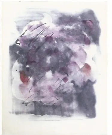 丝网印刷 Fautrier - Paroles paintes