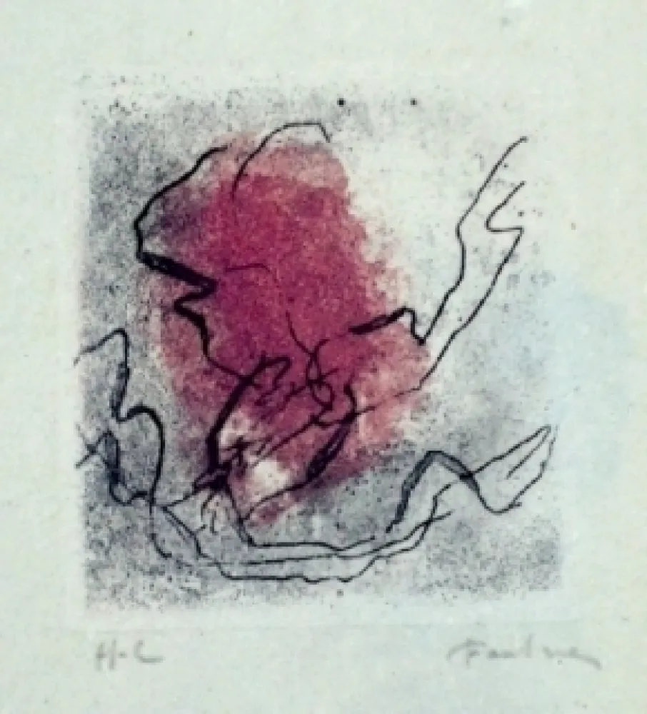 蚀刻飞尘法 Fautrier - Paysage de Provence