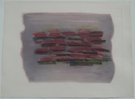 蚀刻飞尘法 Fautrier - Paysage labouré