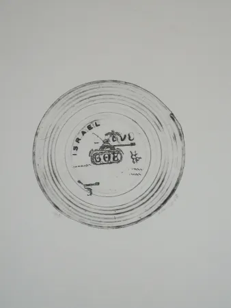 蚀刻版画 Favier - Israel