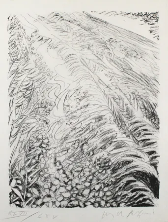 石版画 Fazzini - Field