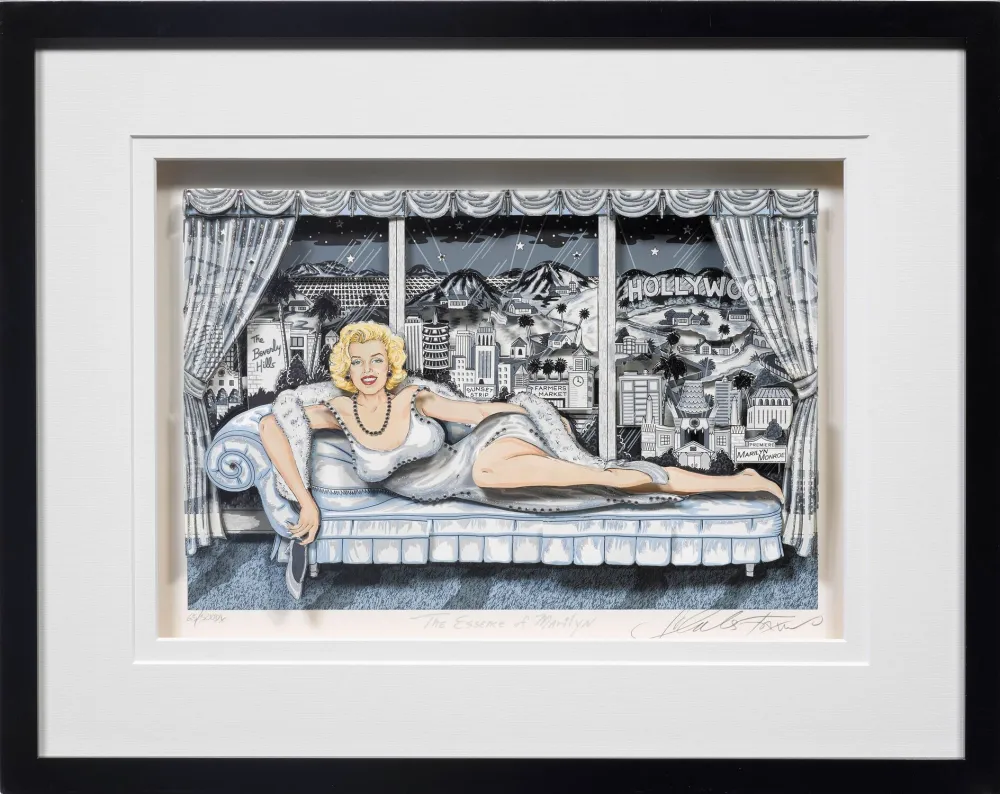 丝网印刷 Fazzino - The Essence of Marilyn