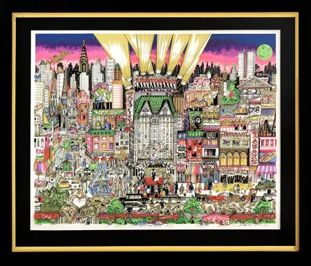 丝网印刷 Fazzino - WEDDING NITE, NEW YORK