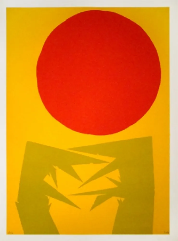 丝网印刷 Feito - Círculo VI