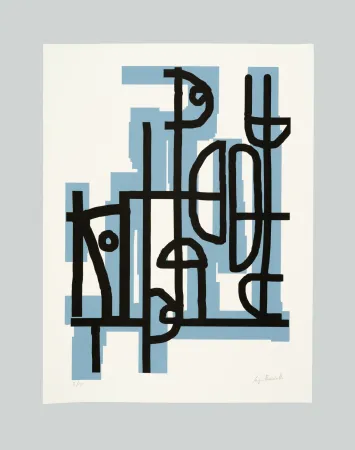 丝网印刷 Fermariello - Senza titolo