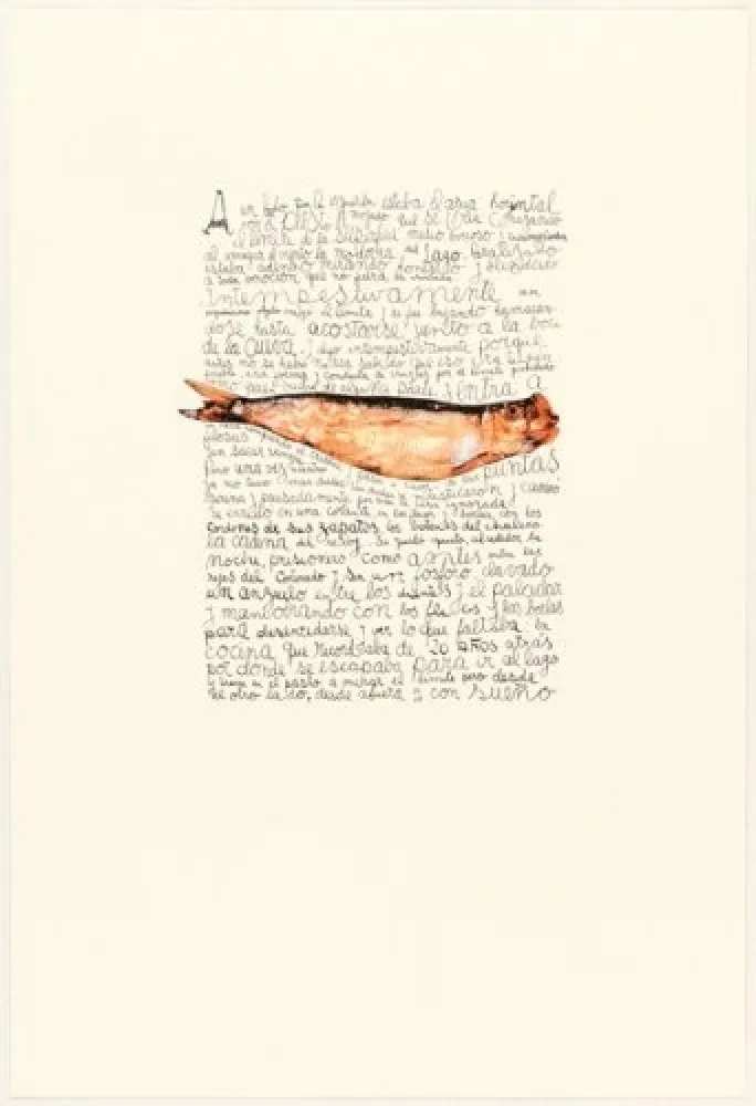 石版画 Ferrari - A un lado por la izquierda