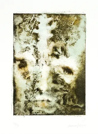 石版画 Ferré - De précipices en belvédères 1