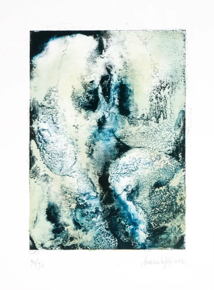 石版画 Ferré - De précipices en belvédères 5