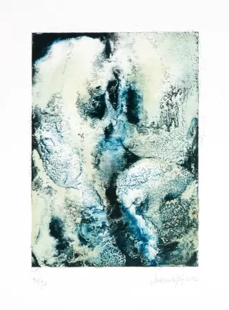 石版画 Ferré - De précipices en belvédères 5