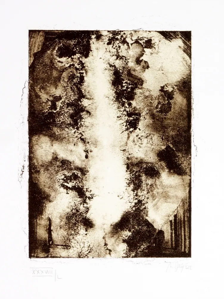 石版画 Ferré - Portrait 3